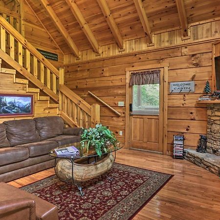 Gatlinburg Mountainside Escape With Deck And Hot Tub! Exterior foto