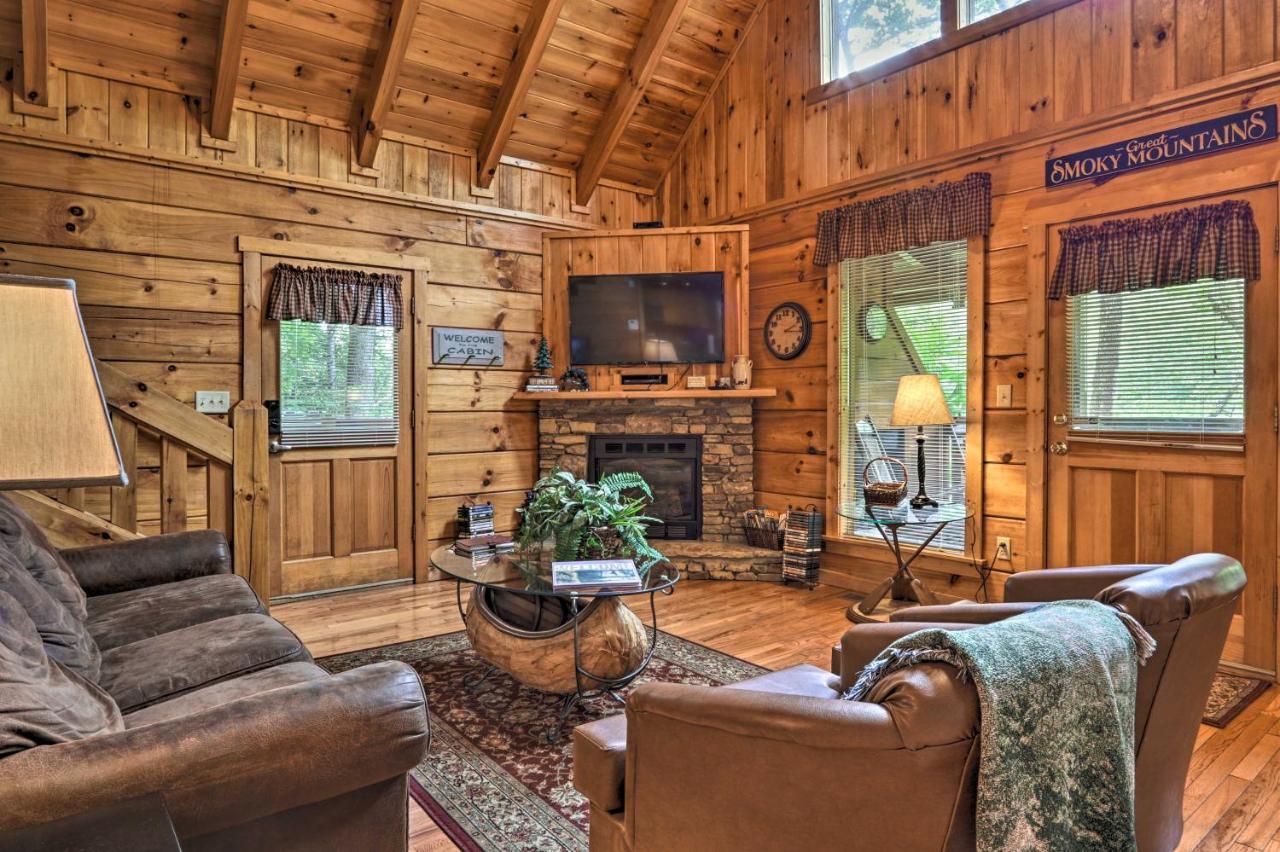 Gatlinburg Mountainside Escape With Deck And Hot Tub! Exterior foto