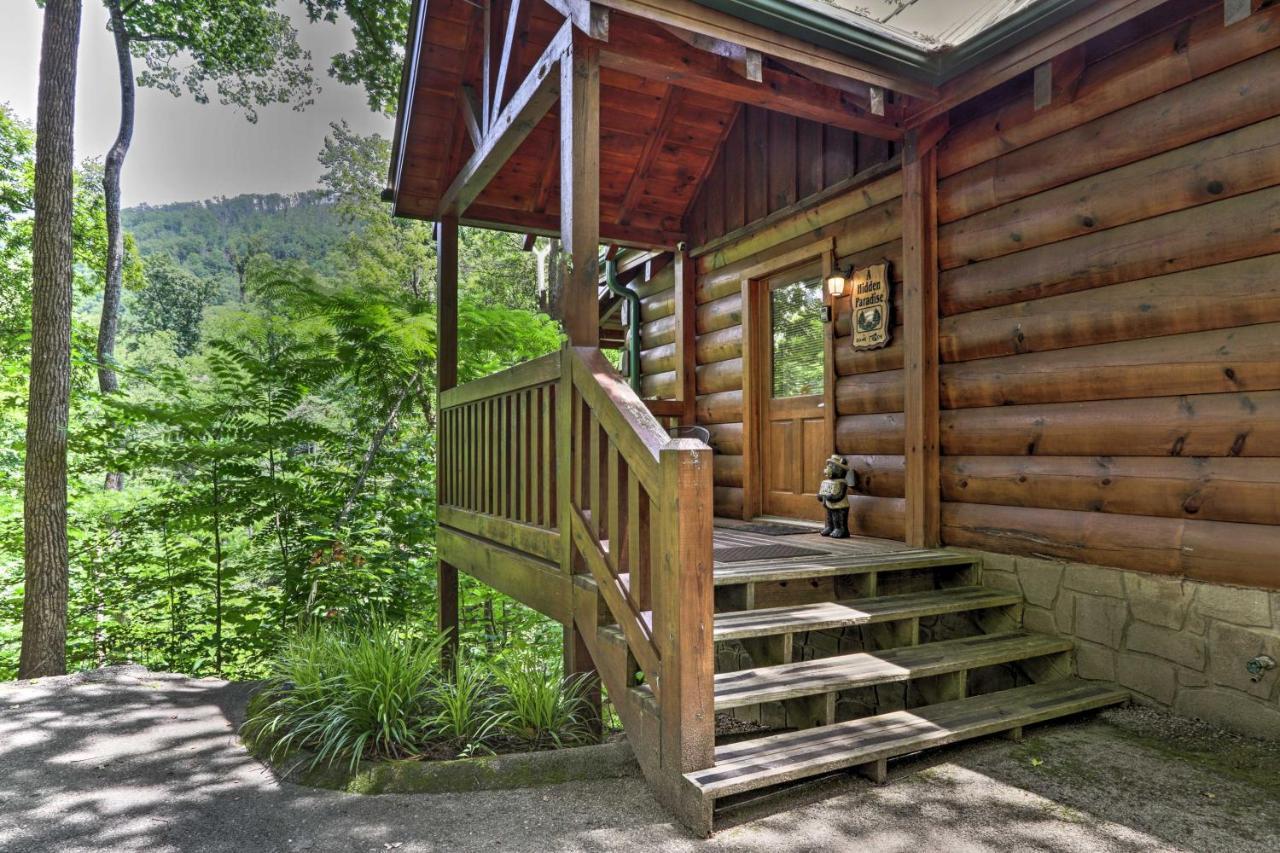 Gatlinburg Mountainside Escape With Deck And Hot Tub! Exterior foto
