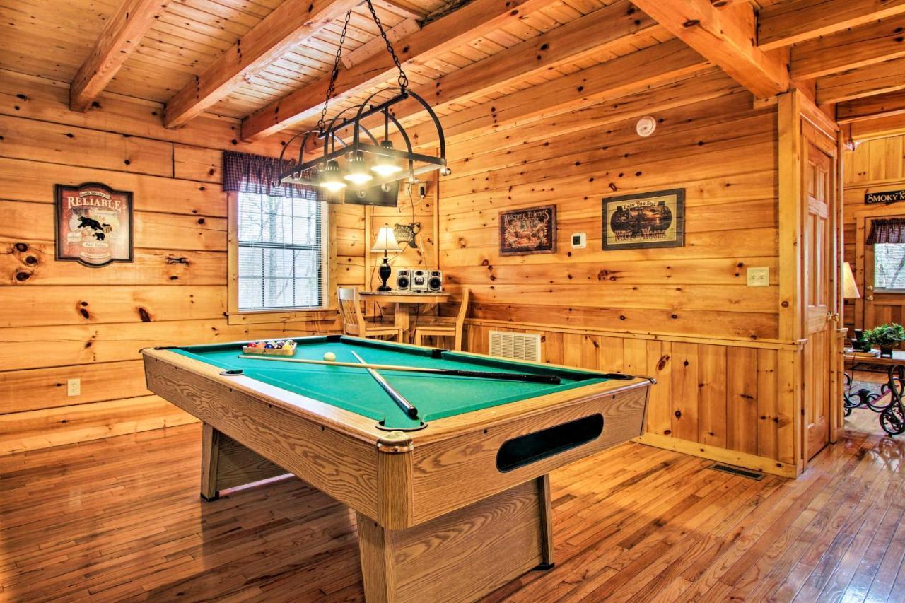 Gatlinburg Mountainside Escape With Deck And Hot Tub! Exterior foto