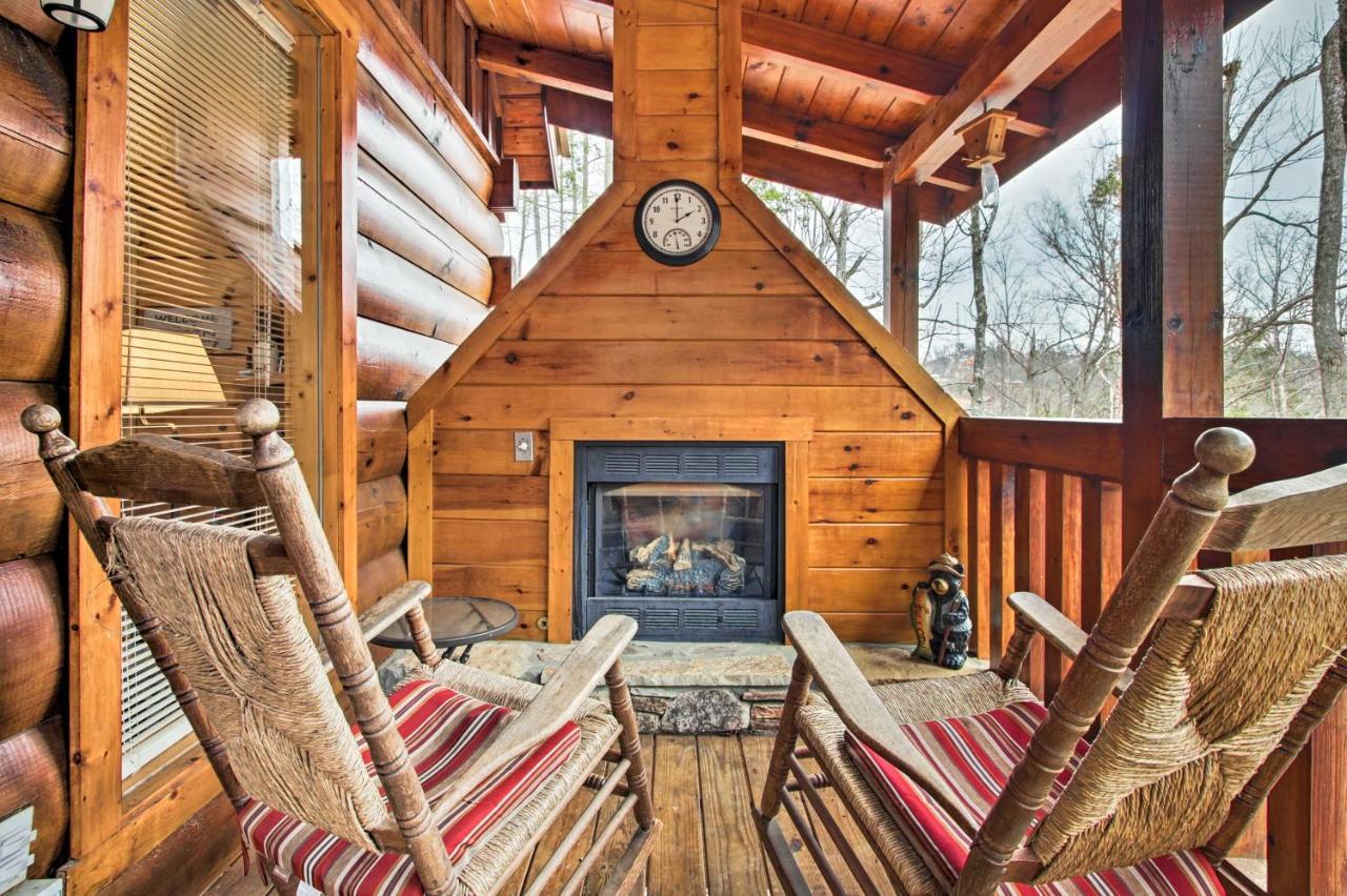 Gatlinburg Mountainside Escape With Deck And Hot Tub! Exterior foto